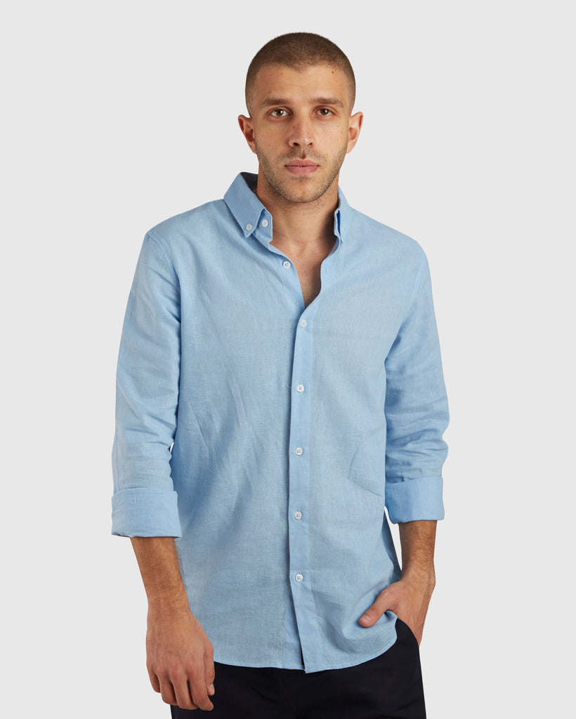 Slim Fit Linen Shirt