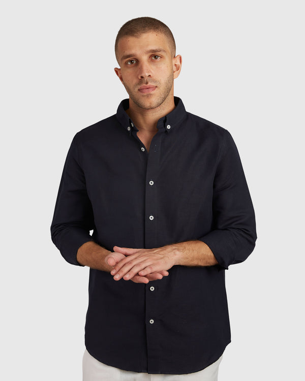 Slim Fit Linen Shirt