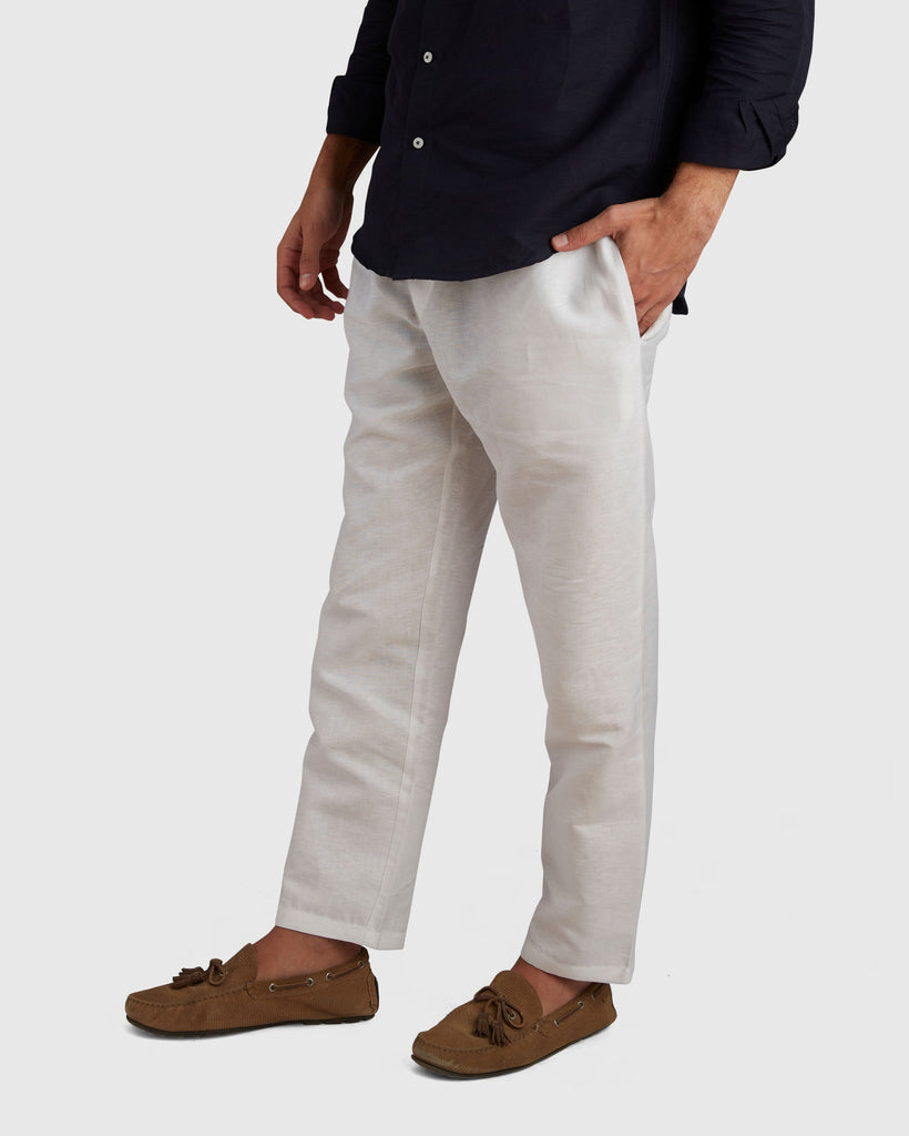 Men Linen Pants – COTTONBALL