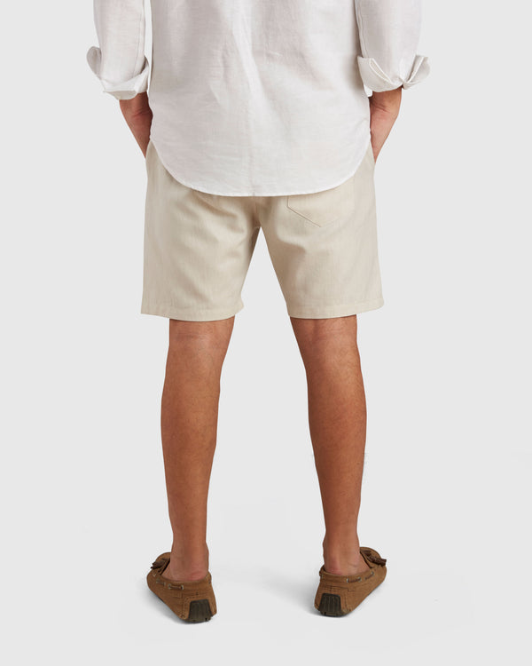 Men Linen Shorts