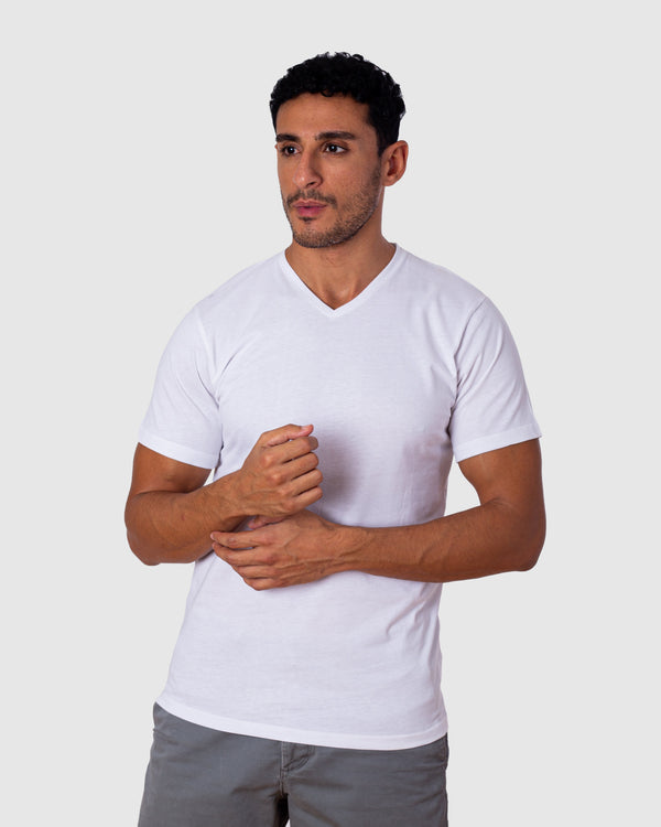 Buy Scoop Neck Tee for Men Deep V Neck T Shirts Short Sleeve Cotton Basic Wide  Neck Online at desertcartEGYPT